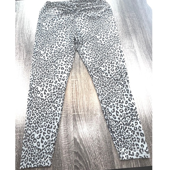 PINK Active XXL Leopard Print High Waist Athletic Leggings - Picture 1 of 5